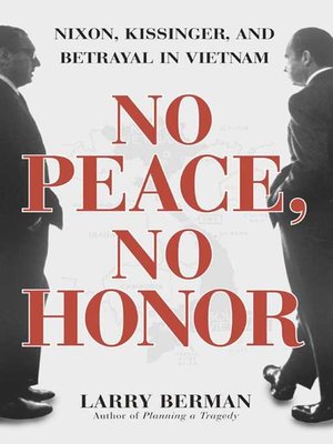 cover image of No Peace, No Honor